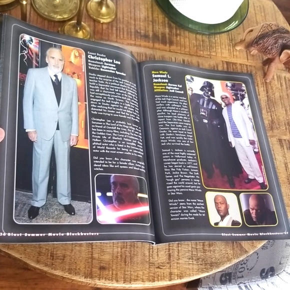 📚Blast at The Movies Presents Star Wars III Magazine 2005 Issue 1 📚 - Picture 7 of 12